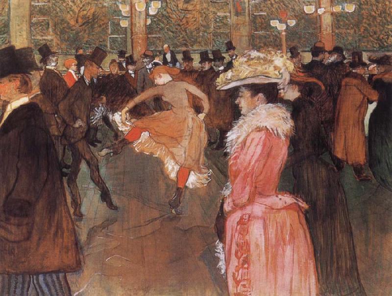 Henri de toulouse-lautrec The Dance